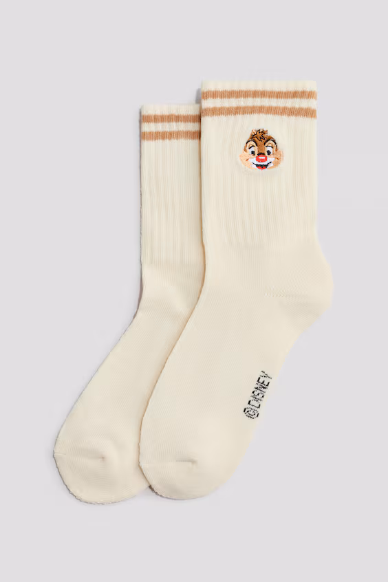 Набор из 5 пар носков с интарсией