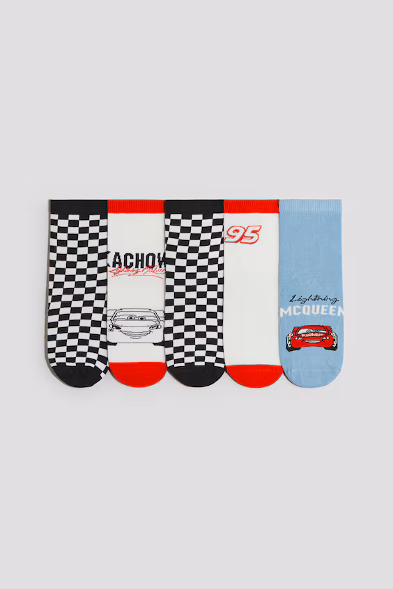 Упаковка из 5 пар носков с узором