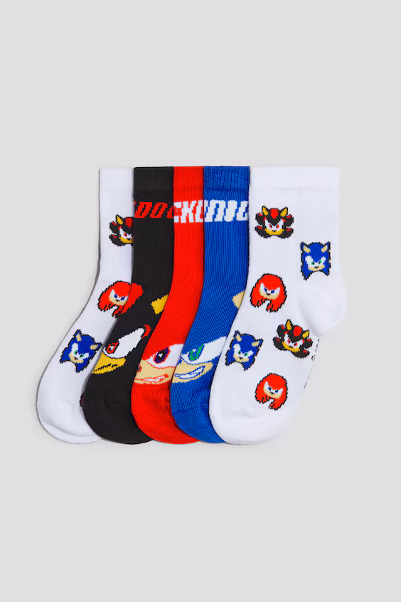 Упаковка из 5 пар носков с узором