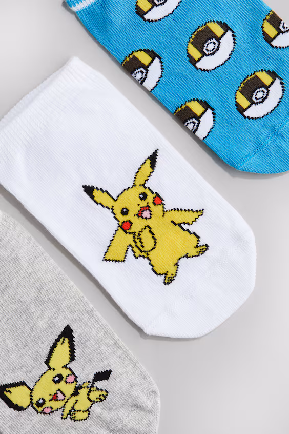 Упаковка из 5 носков с интарсией