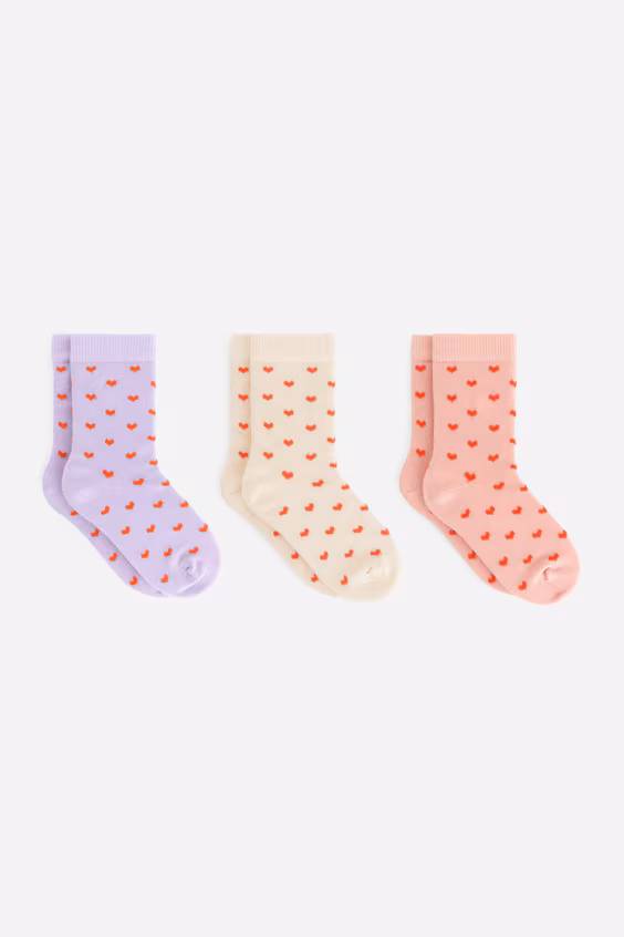 Комплект из 3 пар носков из хлопка