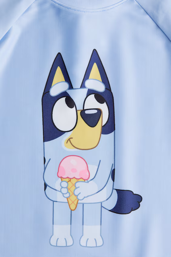 Купальная майка с рисунком и upf 50