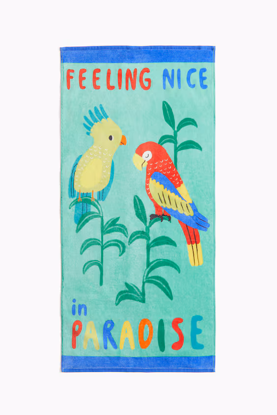 Полотенце для пляжа с узором