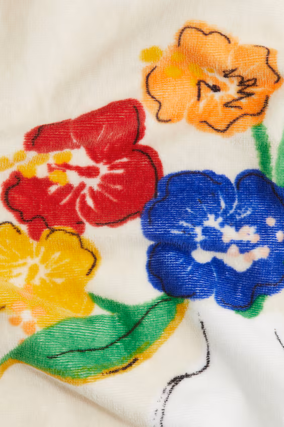 Полотенце для пляжа из турецкого хлопка с узором