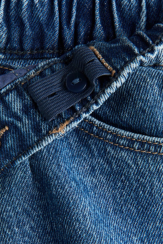 Джинсовые шорты до колена h&m