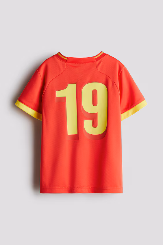 Принтованный футбольный свитшот