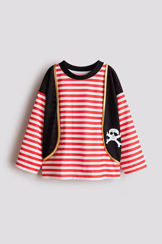 Свитер для костюма пирата