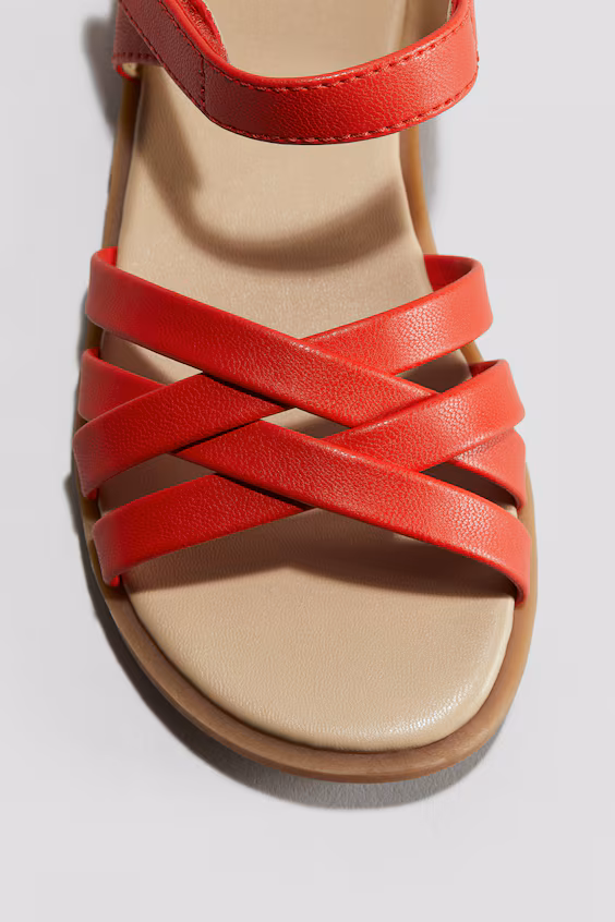 Сандалии на ремешках h&m