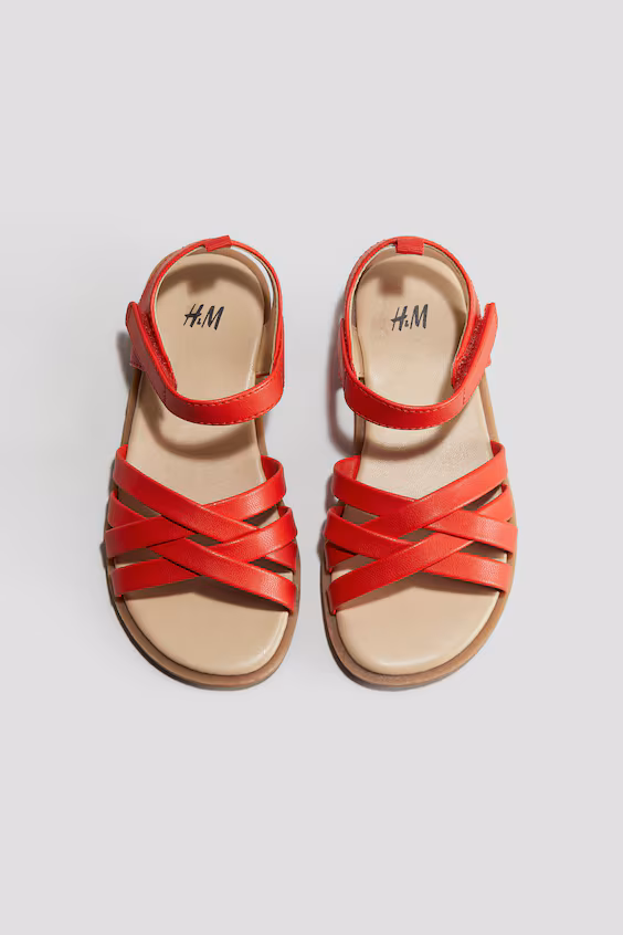 Сандалии на ремешках h&m