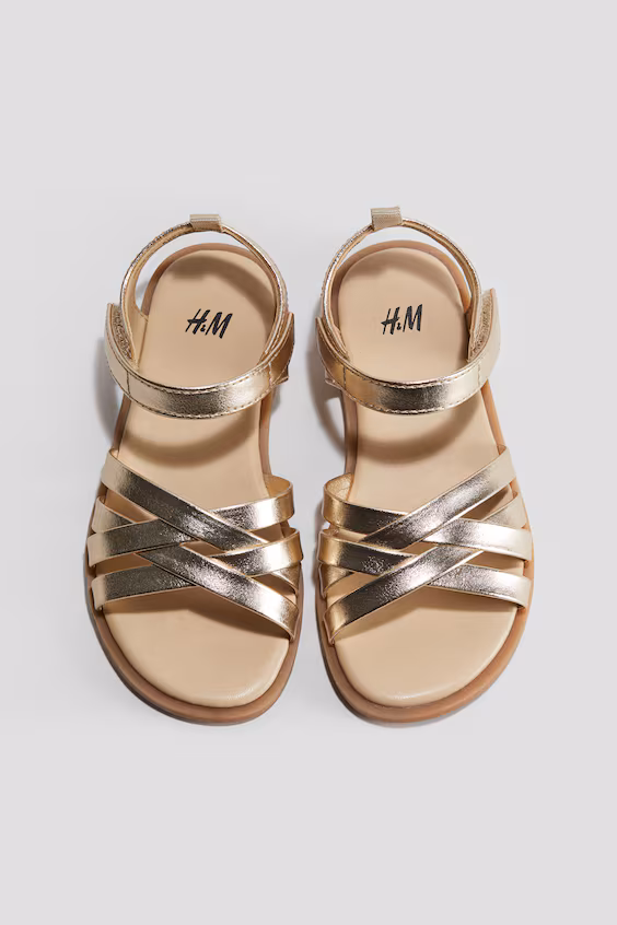 Сандалии на ремешках h&m