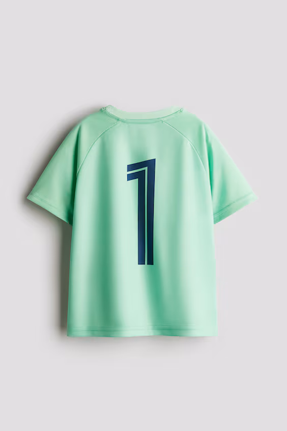 Футбольный свитер с принтом