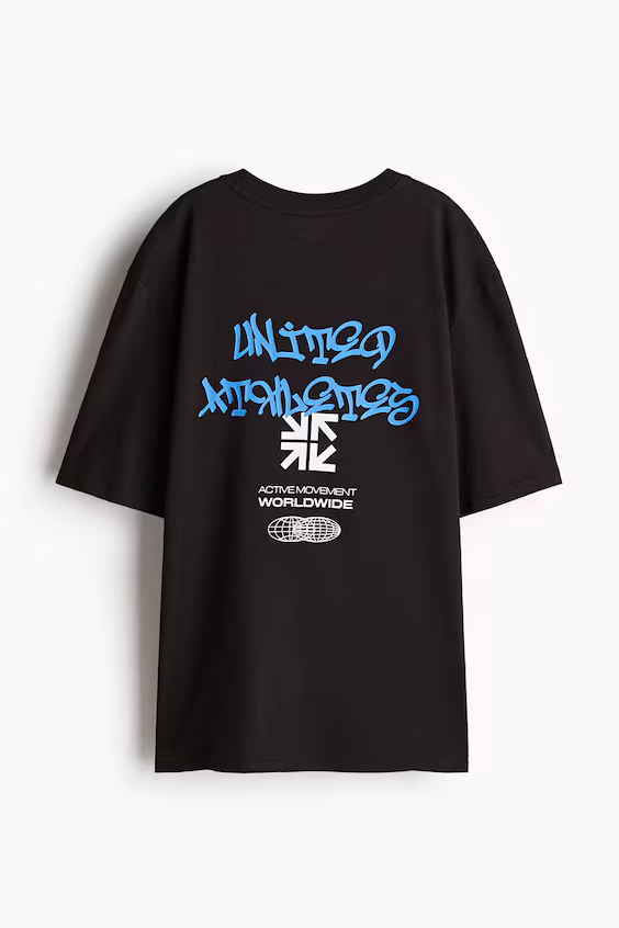 Спортивный свитер с принтом и технологией drymove™