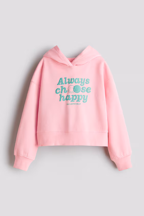 Толстовка с капюшоном с принтом