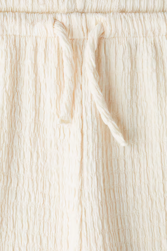 Брюки из джерси с текстурой