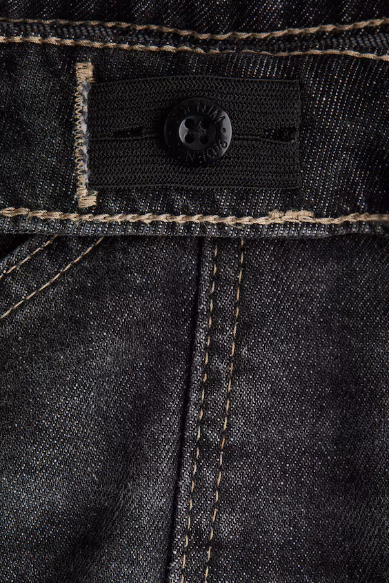 Джинсы карго свободного кроя