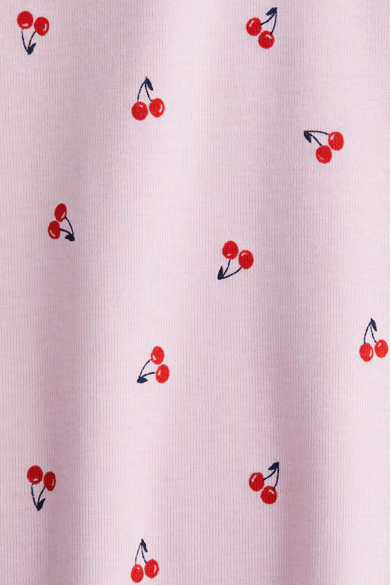 Футболка из хлопка с принтом