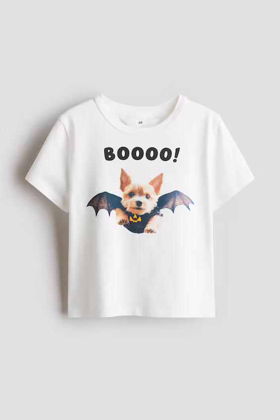 Футболка с принтом h&m