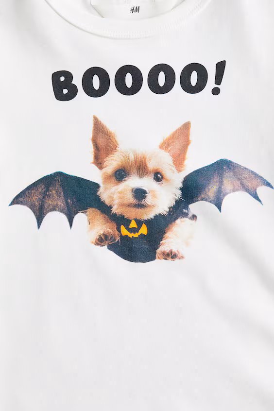 Футболка с принтом h&m