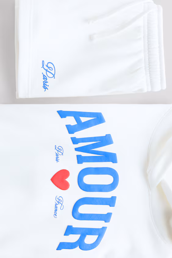 Набор из 2-х предметов из ткани с узором