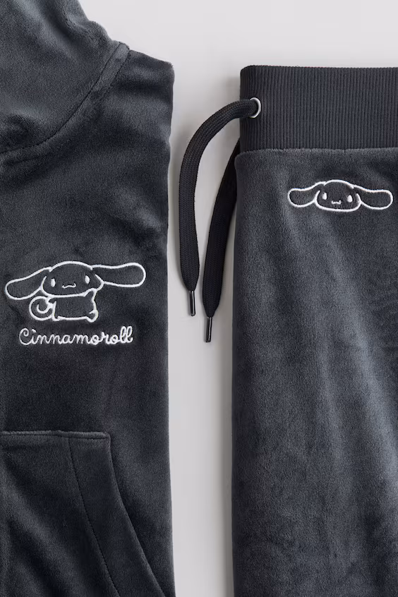 Комплект из 2 предметов из вельвета с узором