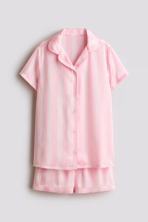 Пижама из атласа