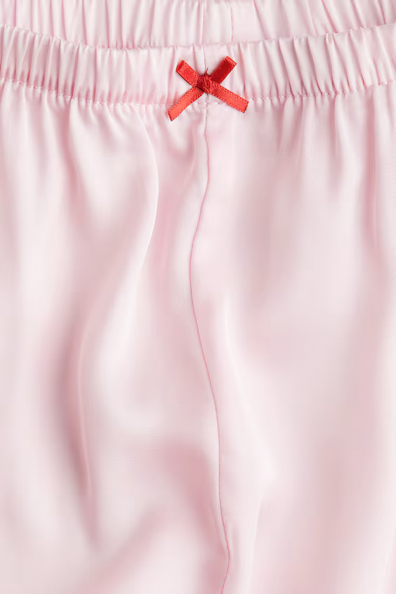 Хлопковые пижамные шорты