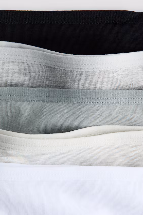 Набор из 10 трусиков из хлопка