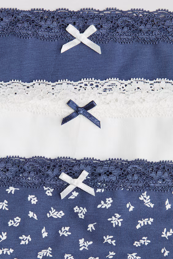 Пачка из 3-х хлопковых трусов