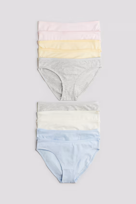 Пакет из 10 трусов из хлопка