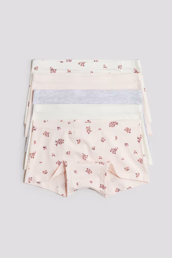 Пакет из 5 шорт боксерских трусов из хлопка