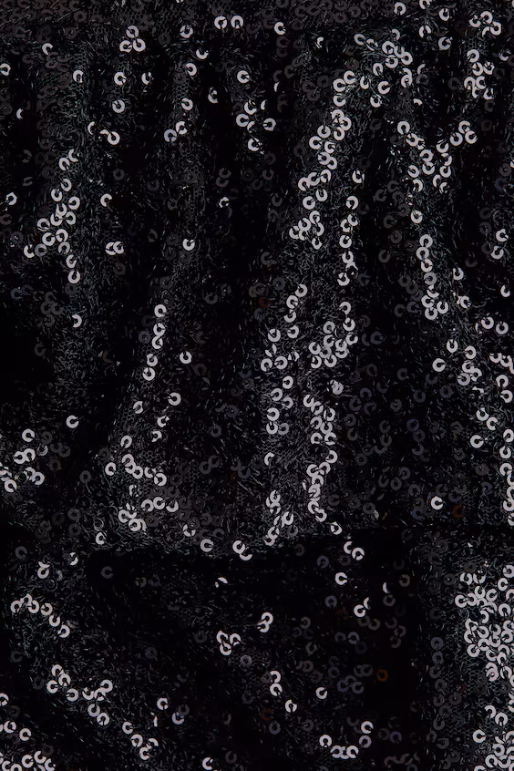 Юбка с пайетками