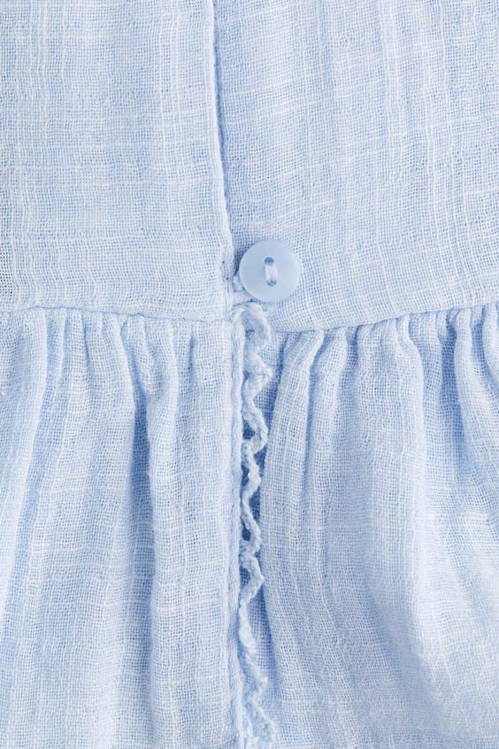 Блузка из хлопковой муселина