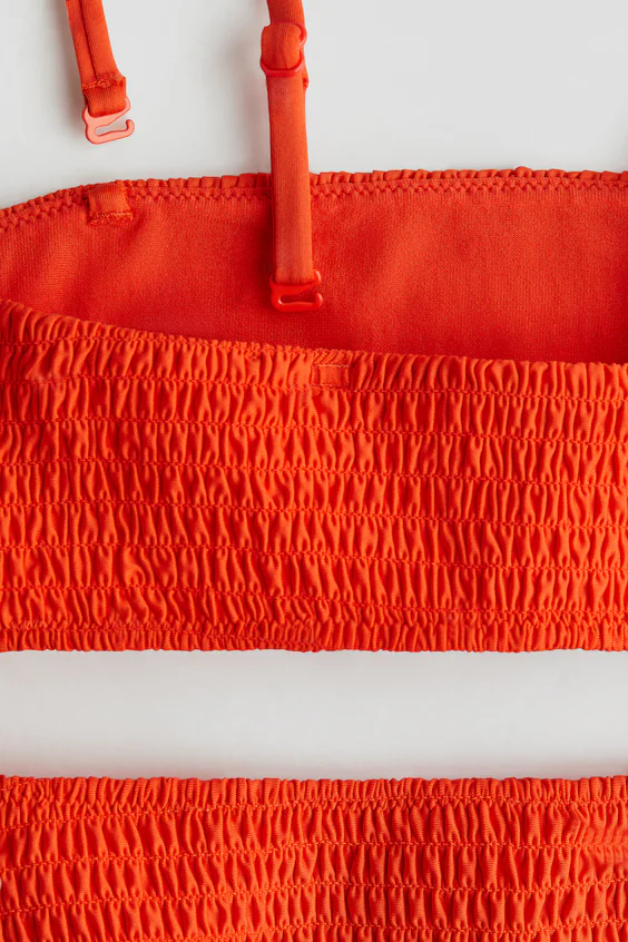 Бикини с многослойной оборкой