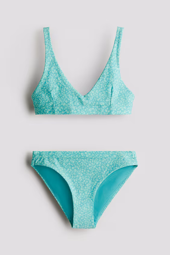 Бикини с лодочковым вырезом