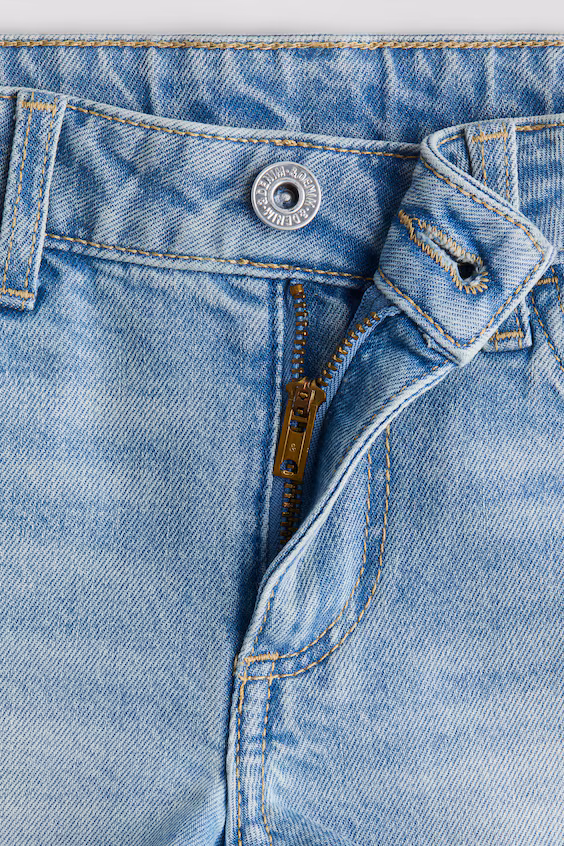 Джинсовые шорты из хлопка