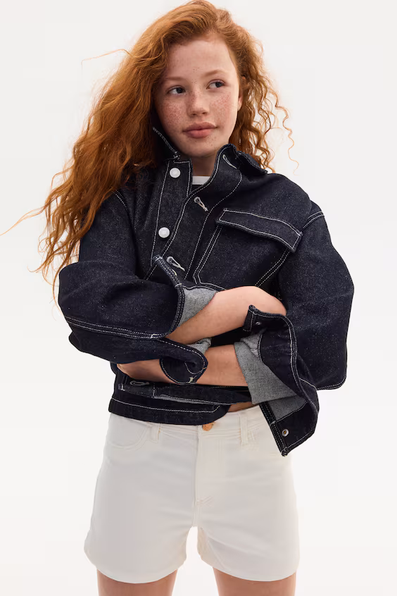 Набор из 3 шорт в джинсовой ткани