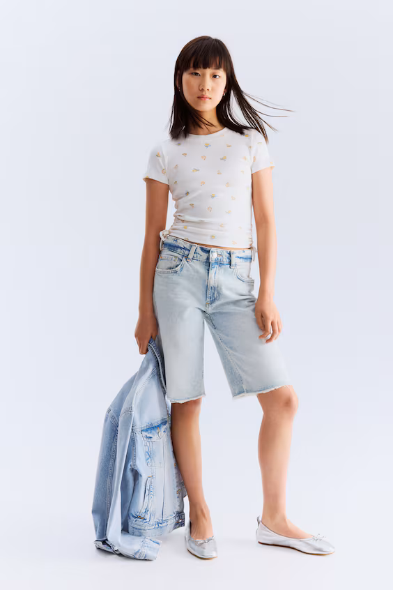 Джинсовые шорты