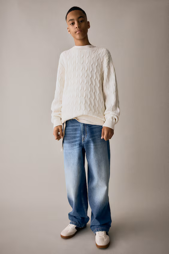 Джинсы baggy fit