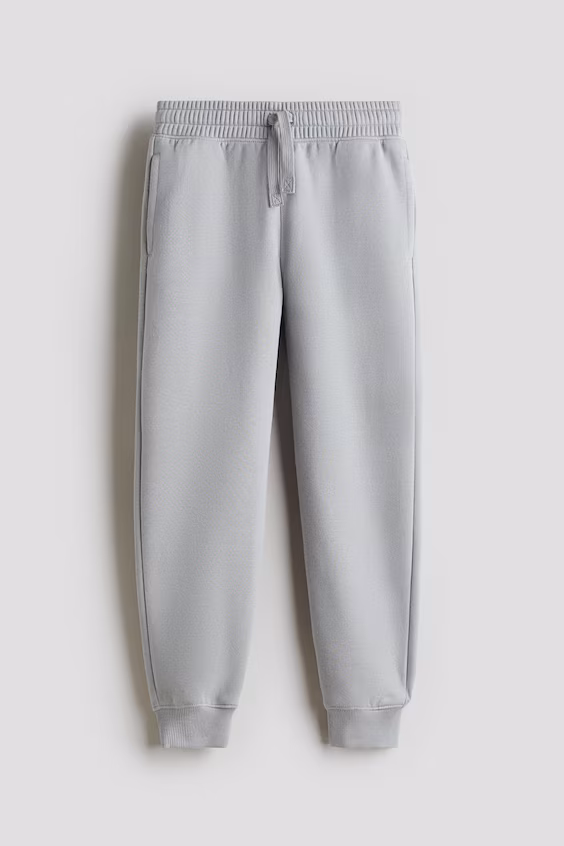 Брюки joggers из хлопкового мольтона