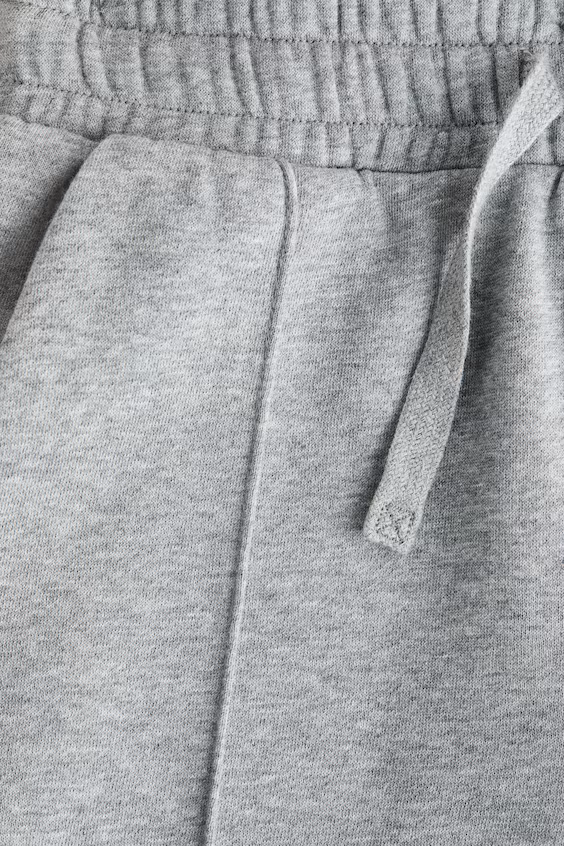 Прямые брюки joggers из мольтона