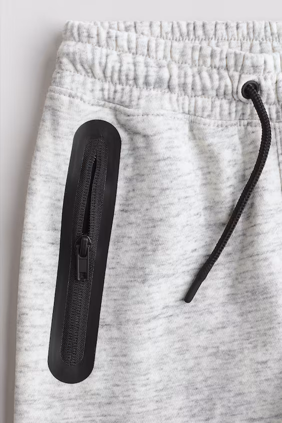 Брюки-джоггеры из мольтона