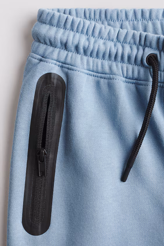 Брюки-джоггеры из мольтона