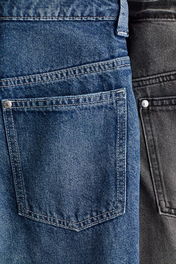 Набор из 2 пар мешковатых джинсов