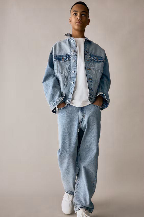 2-пары джинс свободного кроя