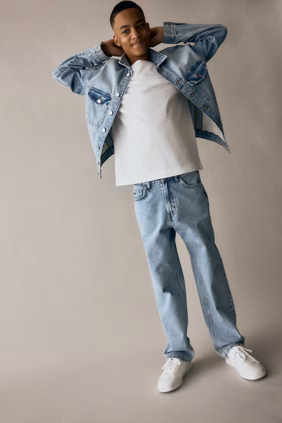 2-пары джинс свободного кроя