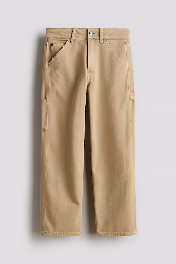 Джинсы свободного кроя столяра