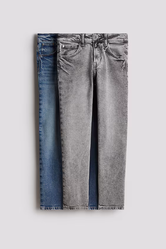 Набор из 2 джемперов comfort stretch relaxed fit h&m