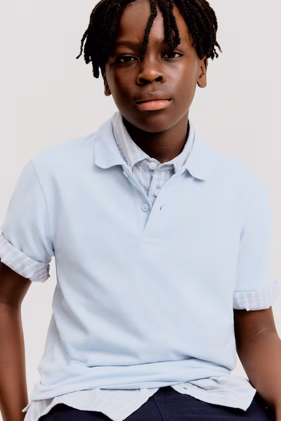 Поло из хлопкового пике