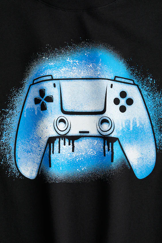 Футболка с принтом