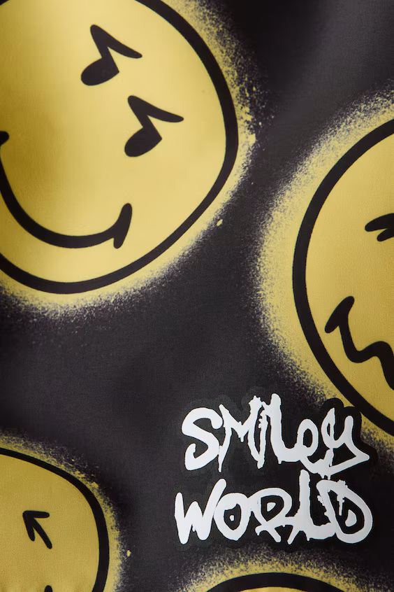 Плавательные шорты с принтом